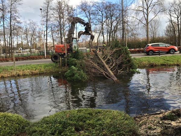 Stormschade opruimen