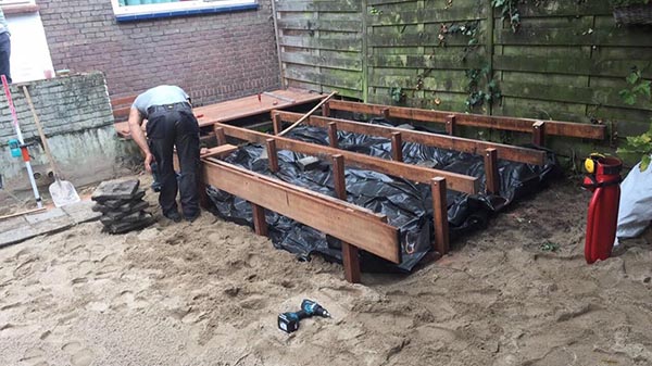 tuinrenovatie vlonder